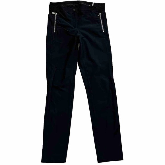 MONCLER BLACK PANTALONE SIZE 42 TRENDY OUTDOORS ACTIVE STYLISH CHIC STYLISH - Picture 10 of 10